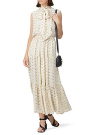 Printed Neck Tie Maxi by Polo Ralph Lauren