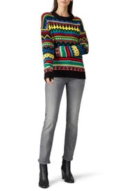 Absract Fair Isle Sweater by Polo Ralph Lauren