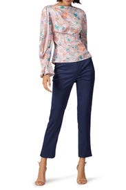 Silk Draped Blouse by Peter Pilotto