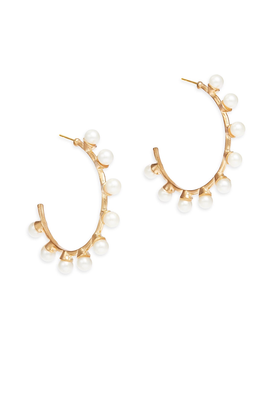 Modern Woman Hoop Earrings by RJ Graziano
