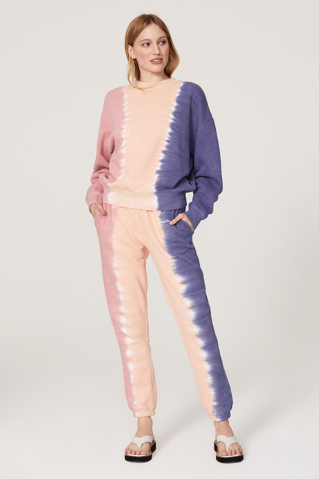 Universe Hailey Tie Dye Sweatshirt by Spiritual Gangster 0