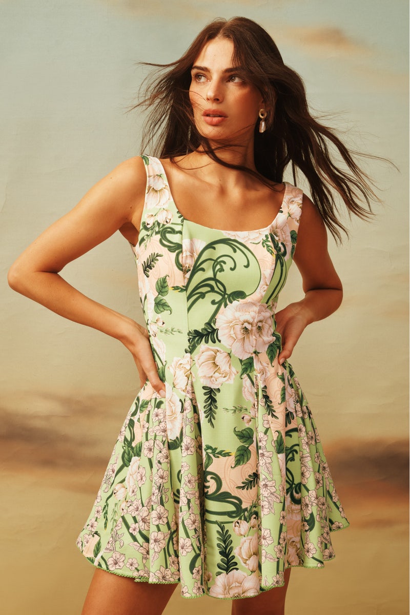 Kristen Mini Dress by Agua Bendita x RTR - Photo 0