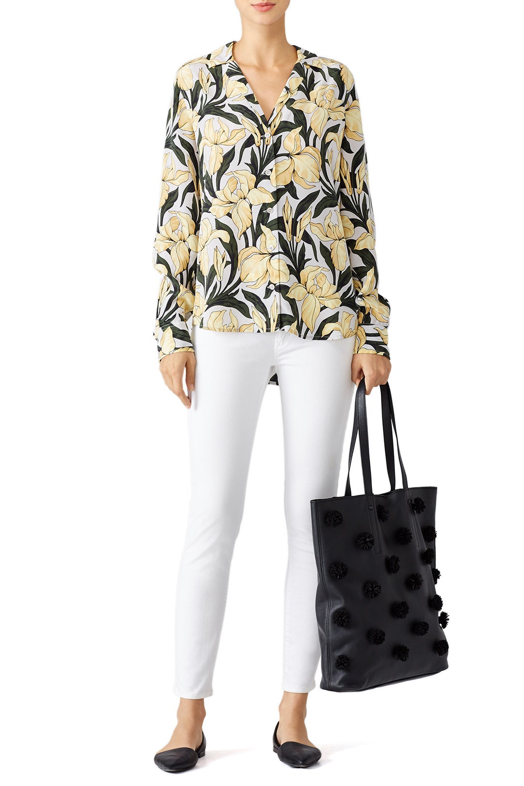 Floral Adalyn Top by Equipment 0