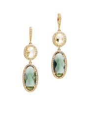 Enchanted Melody Double Drop Earrings by Jenny Packham