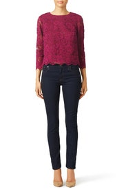 Susy Crop Top by Nicole Miller