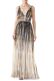 Multicolored Sallee Maxi by Ronny Kobo
