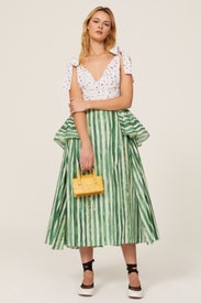 Rough-led Around the Edges Dress by Rosie Assoulin