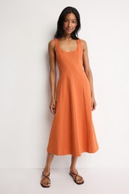 Seamed Tank Dress by VINCE.