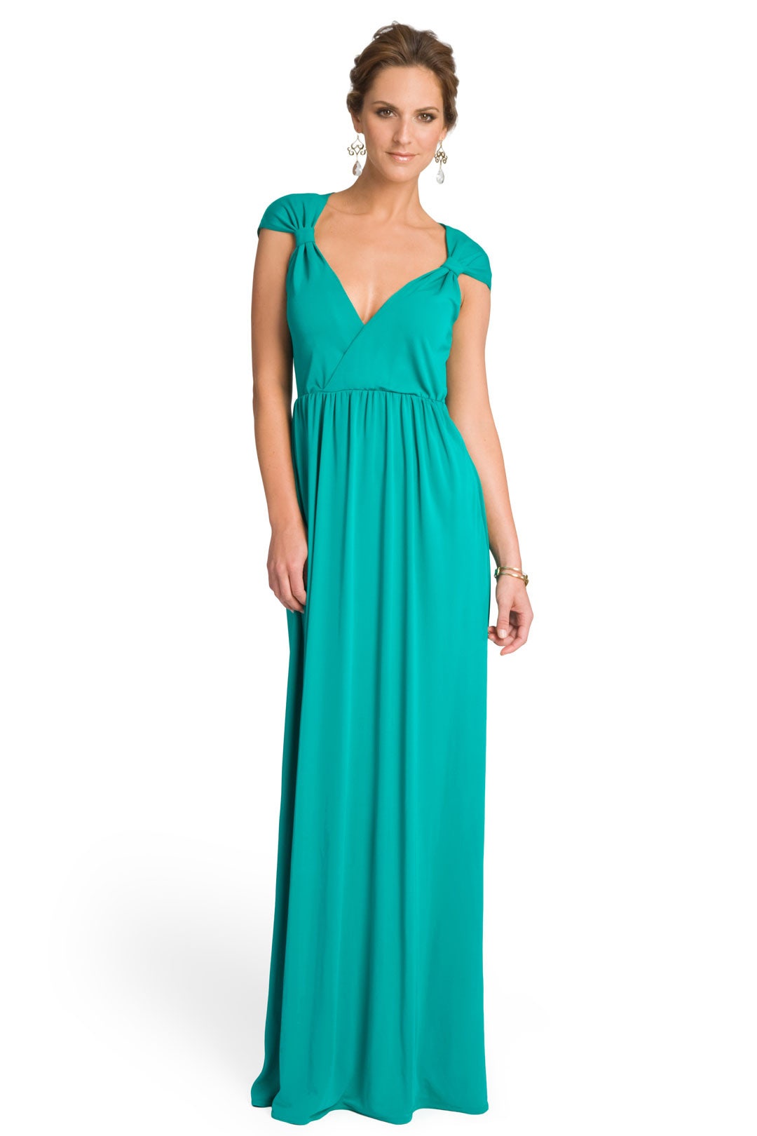 Enchanting Emerald Gathered Gown by Alice by Temperley 0