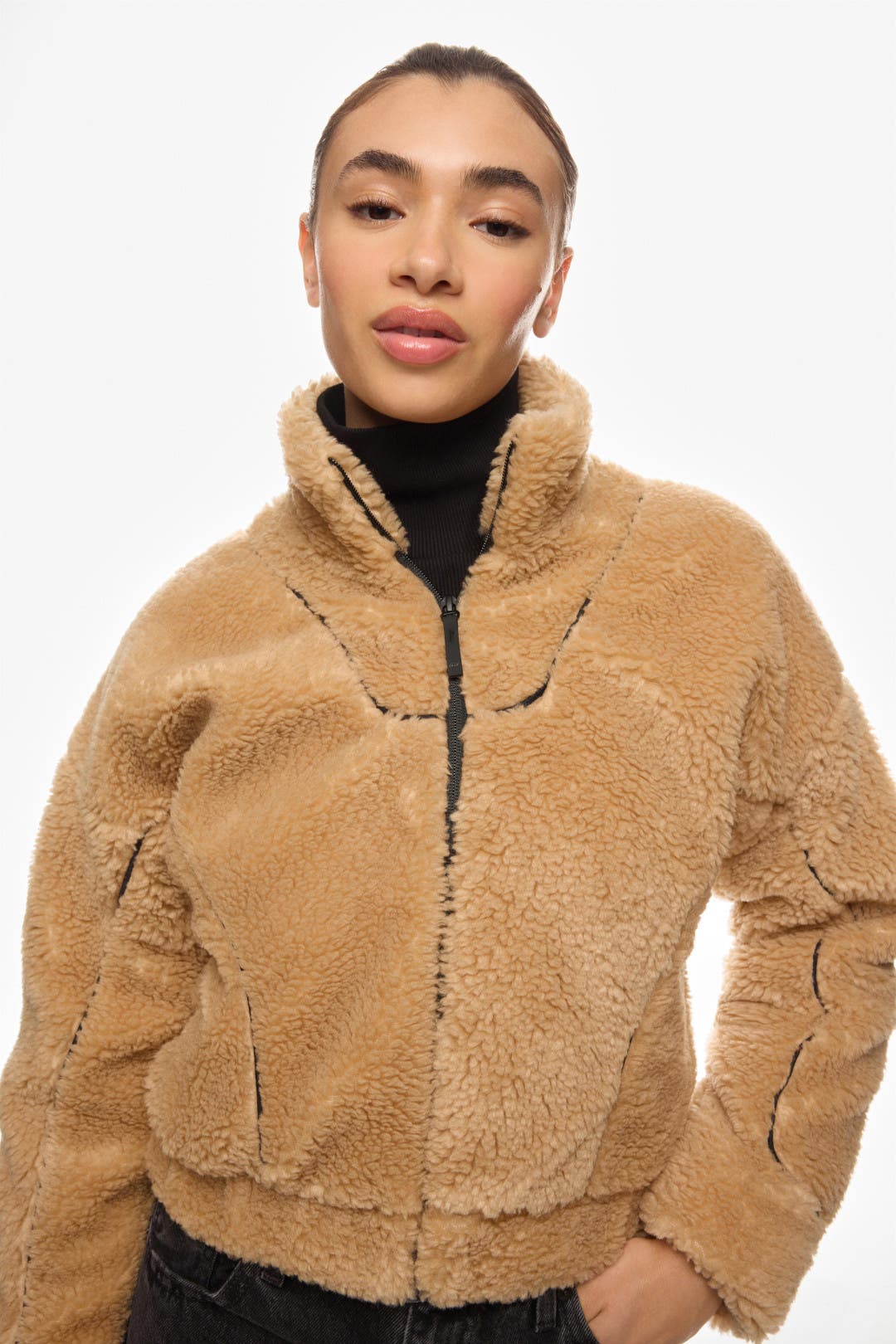 Bryce Fleece Cropped Jacket by Aztech Mountain | Rent the Runway