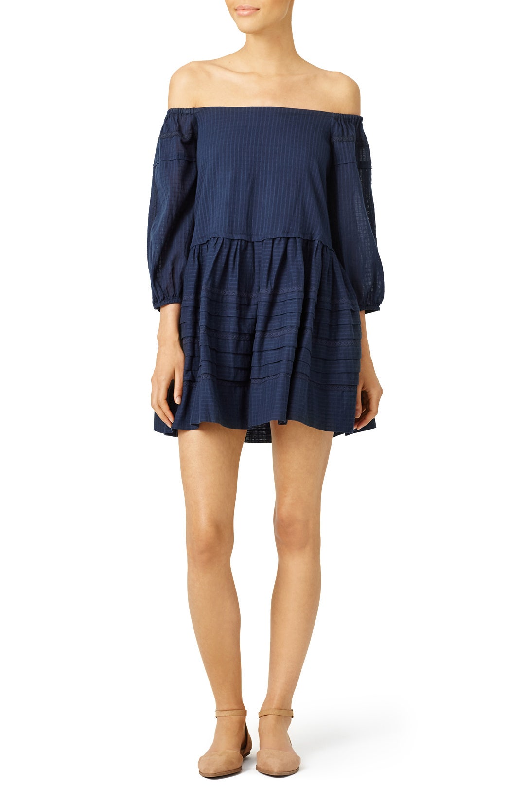 Navy Candy Shop Mini Dress by Free People 0