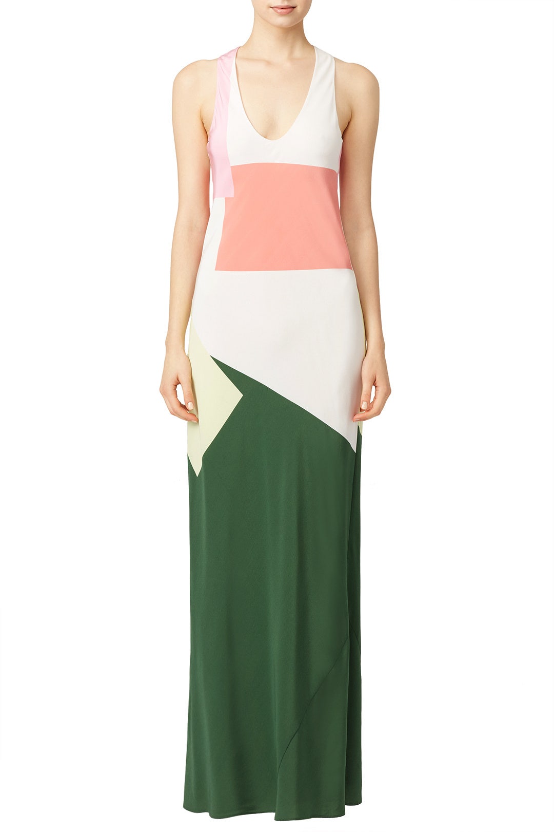 Pieza Print Maxi Dress by Tibi 0