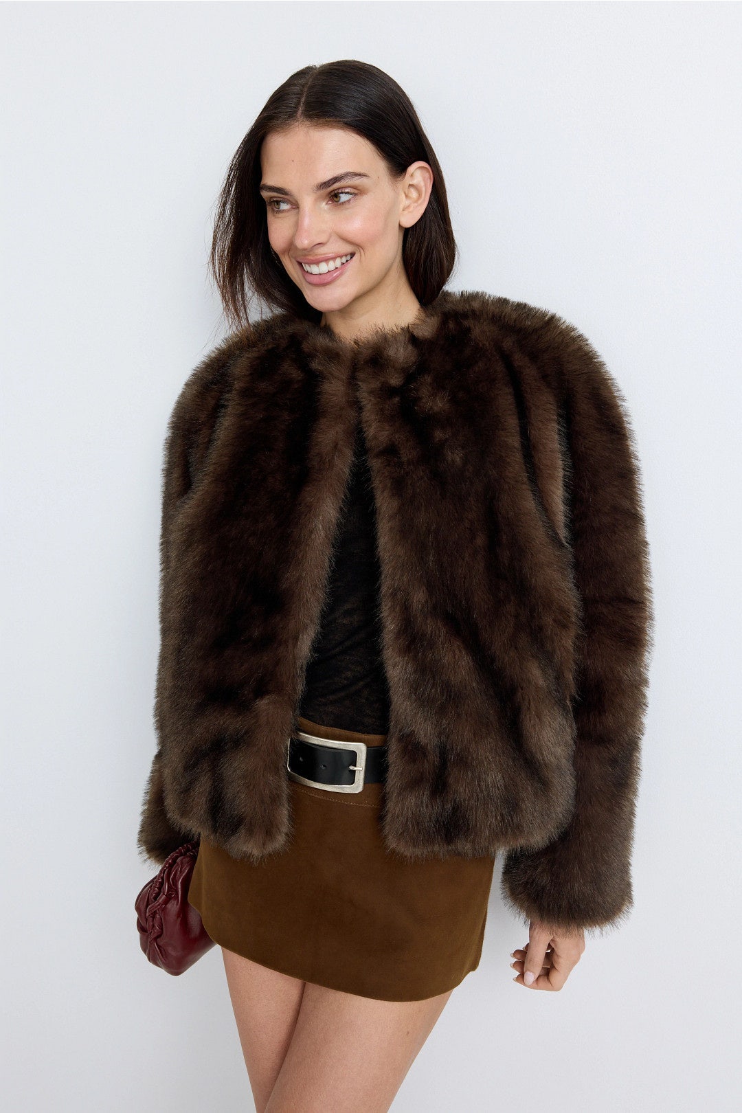 Gwen Faux Fur Jacket by A.L.C. 0