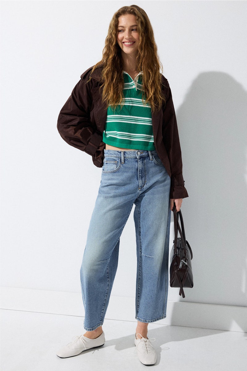 Wilder Vintage Wash Barrel Jeans by Joe's Jeans - Photo 0