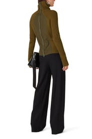 Zip Back Turtleneck by KF/KaufmanFranco x RTR