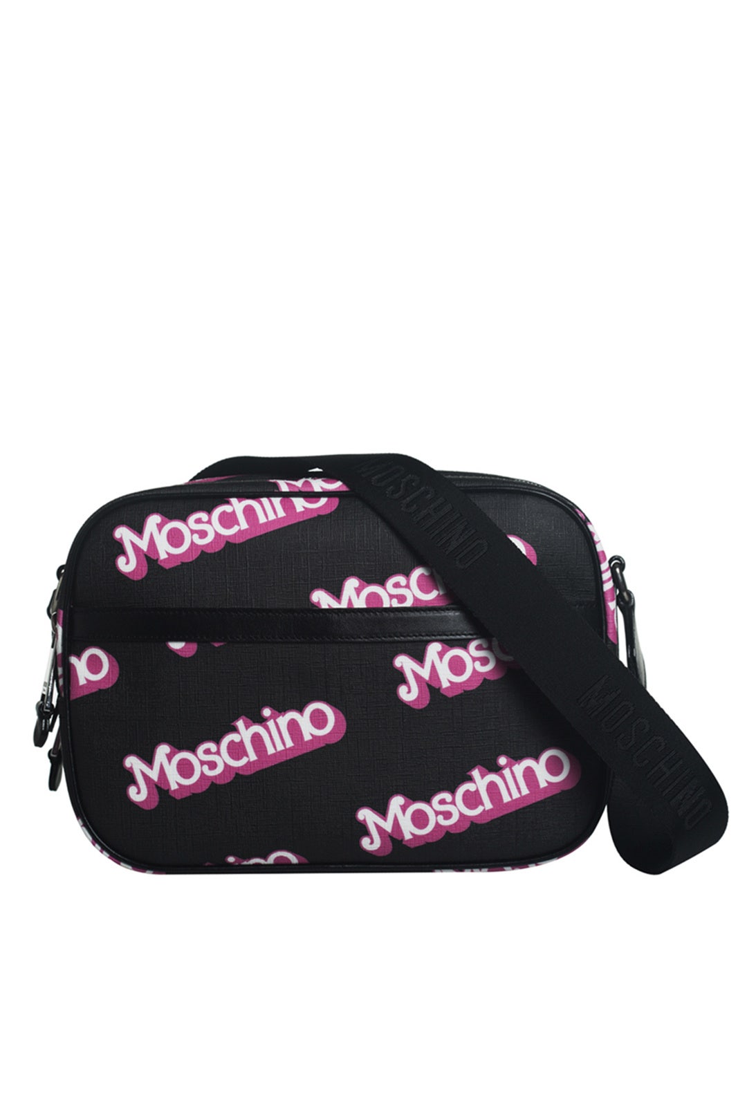 Black Think Pink Bag by Moschino Accessories 0