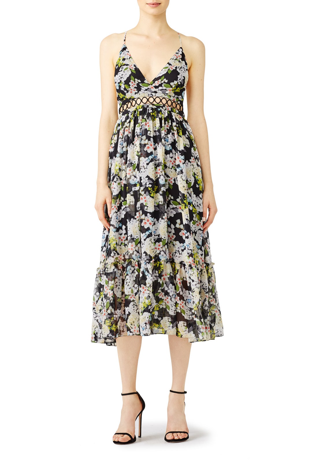 Floral Deanna Dress by Marissa Webb 0