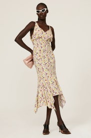 Floral Handkerchief Dress by Philosophy di Lorenzo Serafini