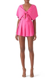 Pink Kent Romper by Jay Godfrey