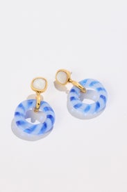 Madeira Glass Earrings by Lizzie Fortunato