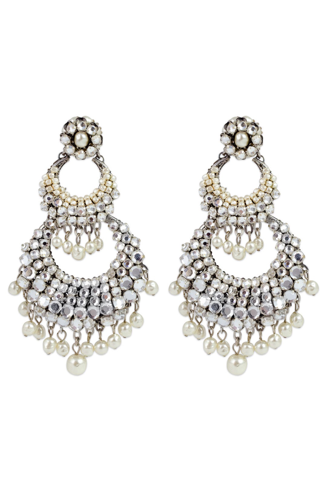 Down the Aisle Earrings by Miriam Haskell 1