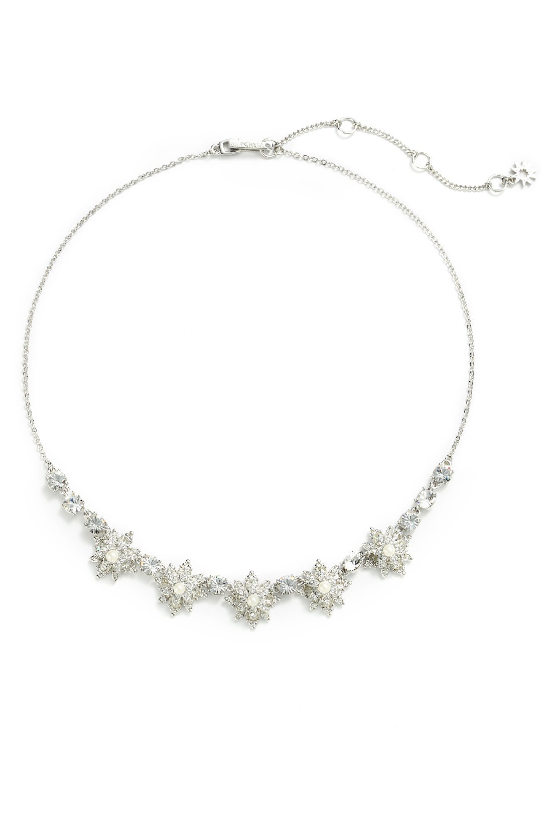 Pearl Crystal Collar Necklace  by Marchesa Jewelry 1