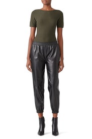 Leather Eavan Pants by Parker