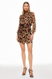 Draped Isa Dress by SALONI