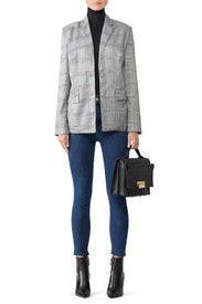Plaid Portman Blazer by The Jetset Diaries
