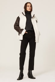 Symbiosis Faux Shearling Jacket by Unreal Fur