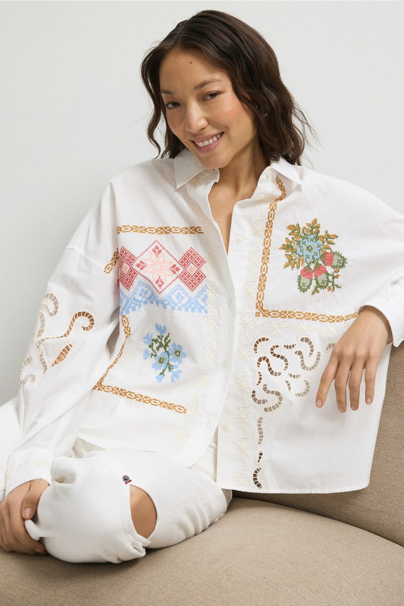 Button Down With Embroidery by Weekend Max Mara - Photo 0