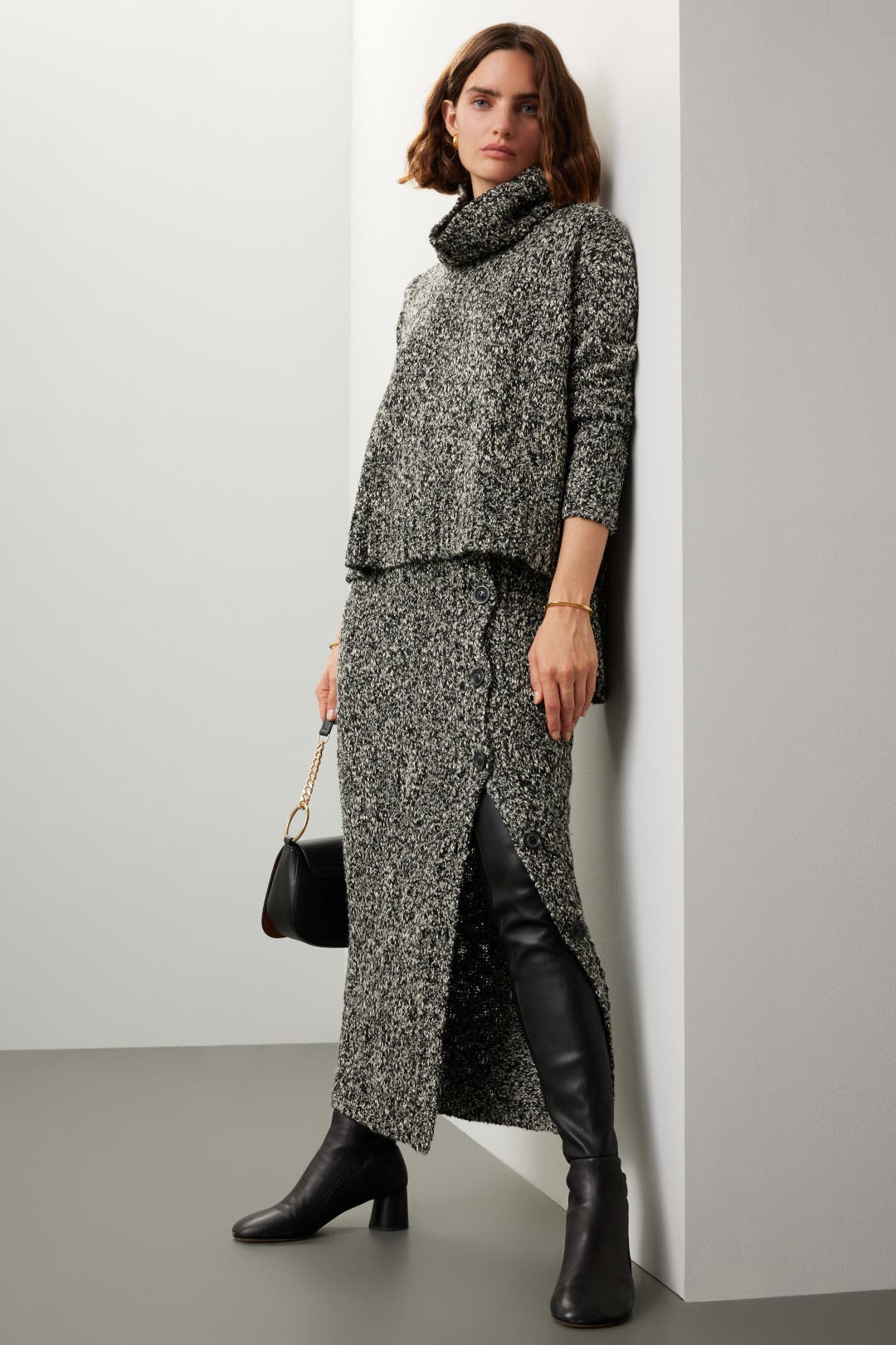 Boucle Midi Skirt by Adam Lippes x RTR | Rent the Runway
