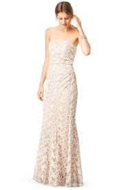 Ivory Dianthus Gown by Badgley Mischka