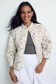 Printed Quilted Jacket by Dea Kudibal