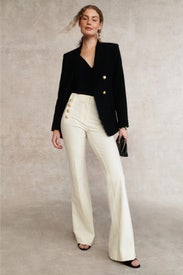 Robertson Flare Trousers With Sailor Buttons by Derek Lam 10 Crosby