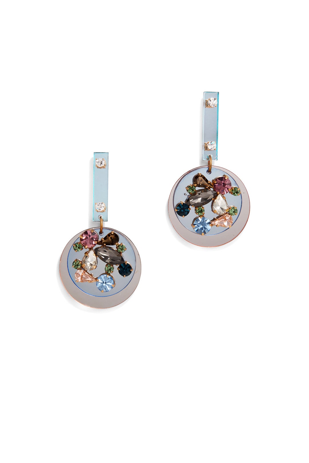 Jeweled Mirror Earrings by J.Crew Accessories