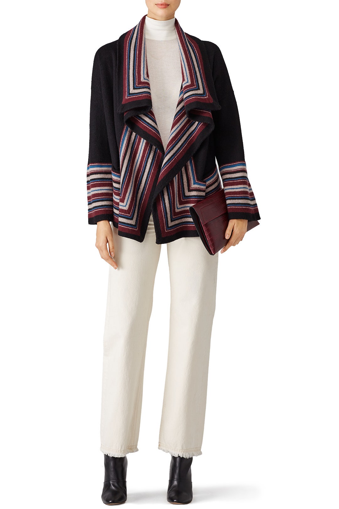 Striped Dagna Sweater by Joie 0