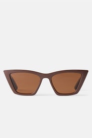 Velodrome Rectangle Sunglasses by Le Specs