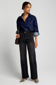 Sasha Black Jeans by PAIGE