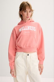 Wellness Ivy Cropped Hoodie by Sporty & Rich