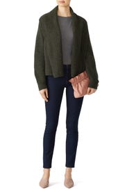 Oversized Shawl Collar Cardigan by VINCE.