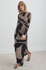 Long Sleeve Maxi Dress by Donna Morgan