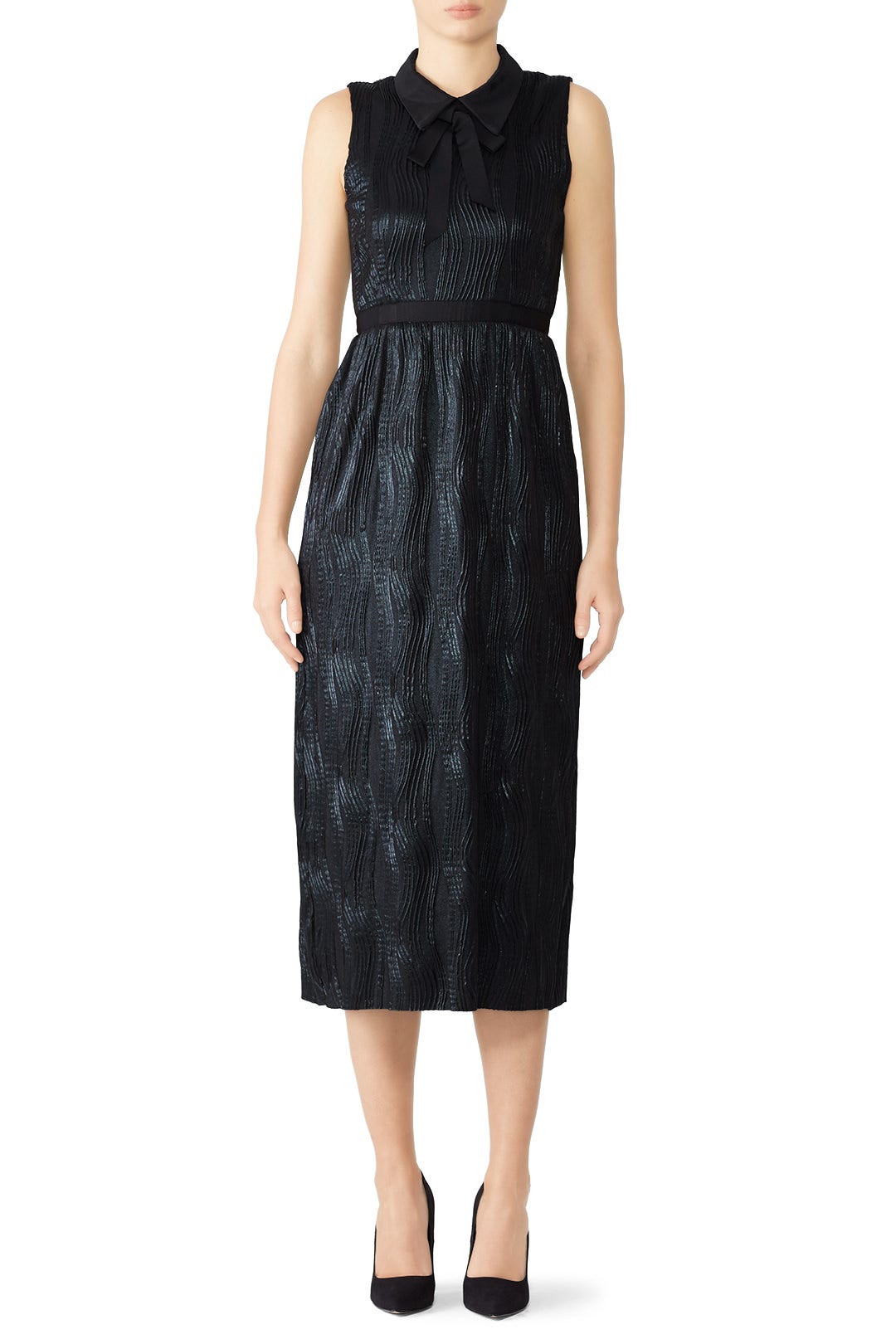 Black Diana Dress by Hunter Bell 0