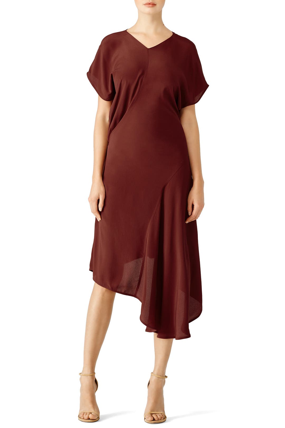 ワンピース Marni Oversized embroidered cotton mini dress Red MARNI Oversized embroidered cotton mini dress | NET-A-PORTER