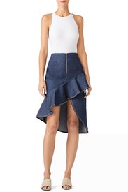 Alessandra Denim Skirt by N12H