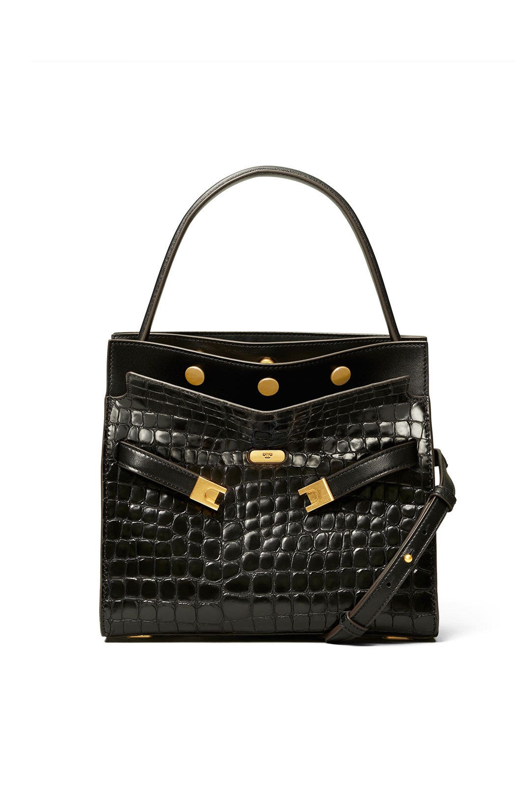 Black Radziwill Small Double Bag by Tory Burch Accessories 0