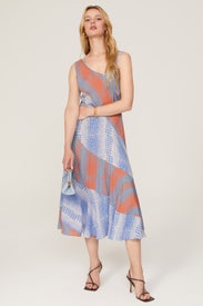Alligator Midi Dress by Saunders x RTR
