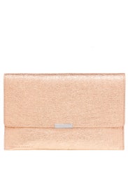 Rose Gold Envelope Clutch by Loeffler Randall