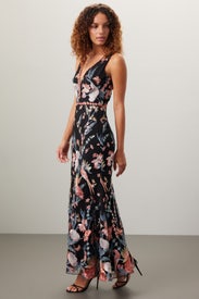 Butterfly Embroidered Gown by Marchesa Notte