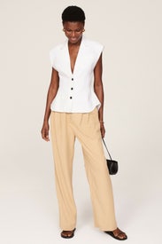 Enzo Linen Vest Top by Marissa Webb